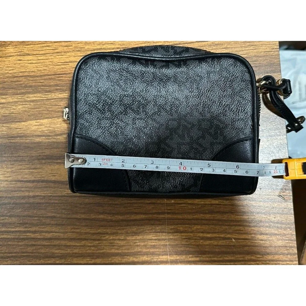 WOMEN'S DKNY BLACK SMALL MEDIUM CROSSBODY PURSE WITHOUT SHOULDER STRAP